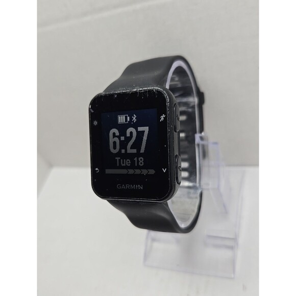 Garmin Forerunner 35 GPS Running Watch HRM Black Bluetooth With Charger - Picture 2 of 13